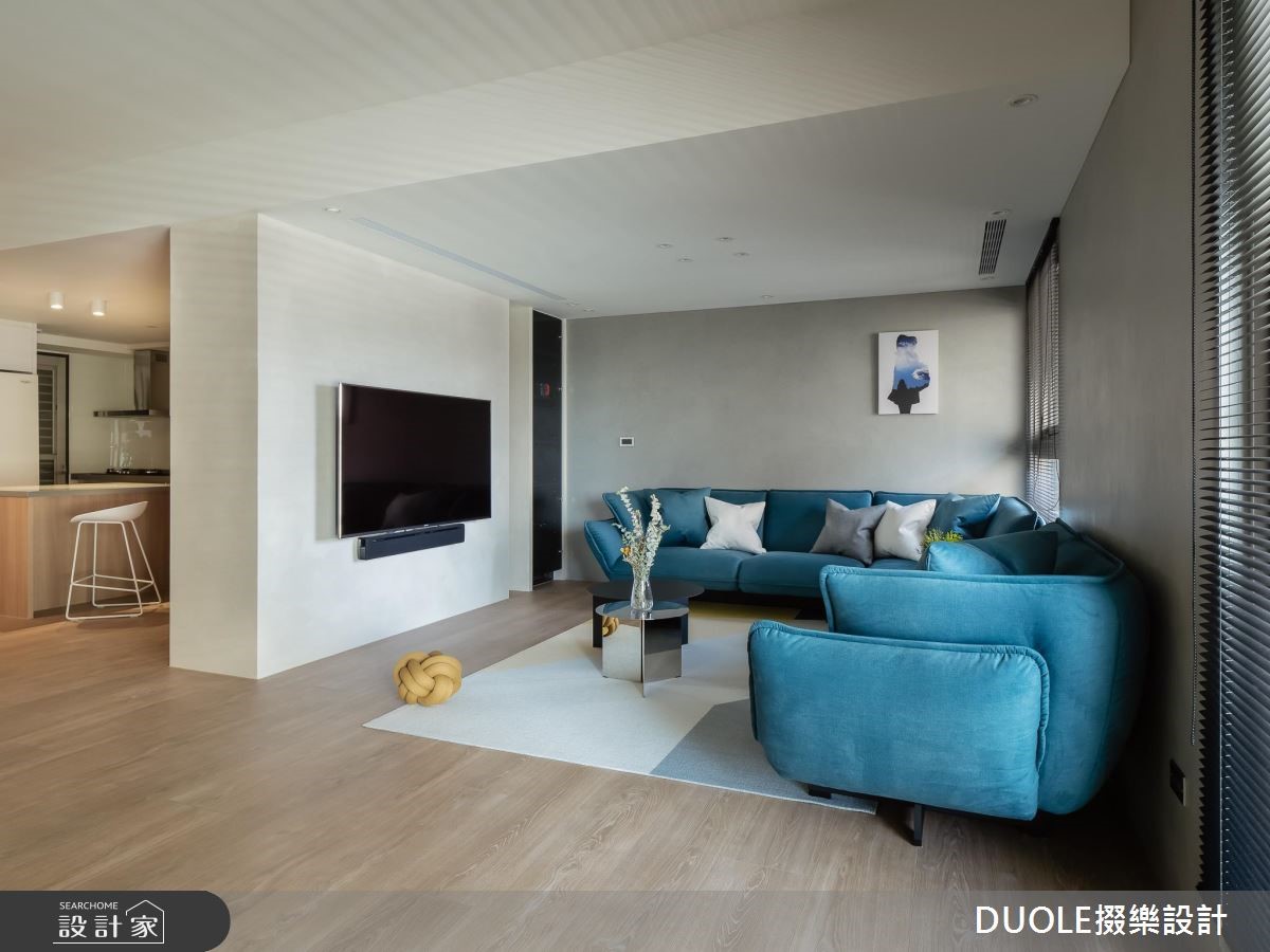 35坪新成屋(5年以下)＿現代風客廳案例圖片＿DUOLE掇樂設計＿掇樂_06之9