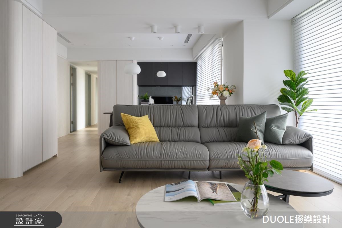 35坪新成屋(5年以下)＿現代風客廳案例圖片＿DUOLE掇樂設計＿掇樂_07之12