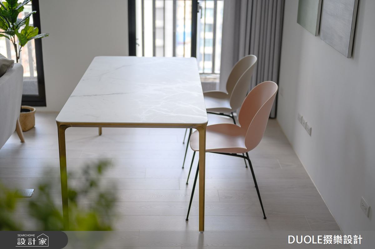 25坪新成屋(5年以下)＿北歐風餐廳案例圖片＿DUOLE掇樂設計＿掇樂_08之8