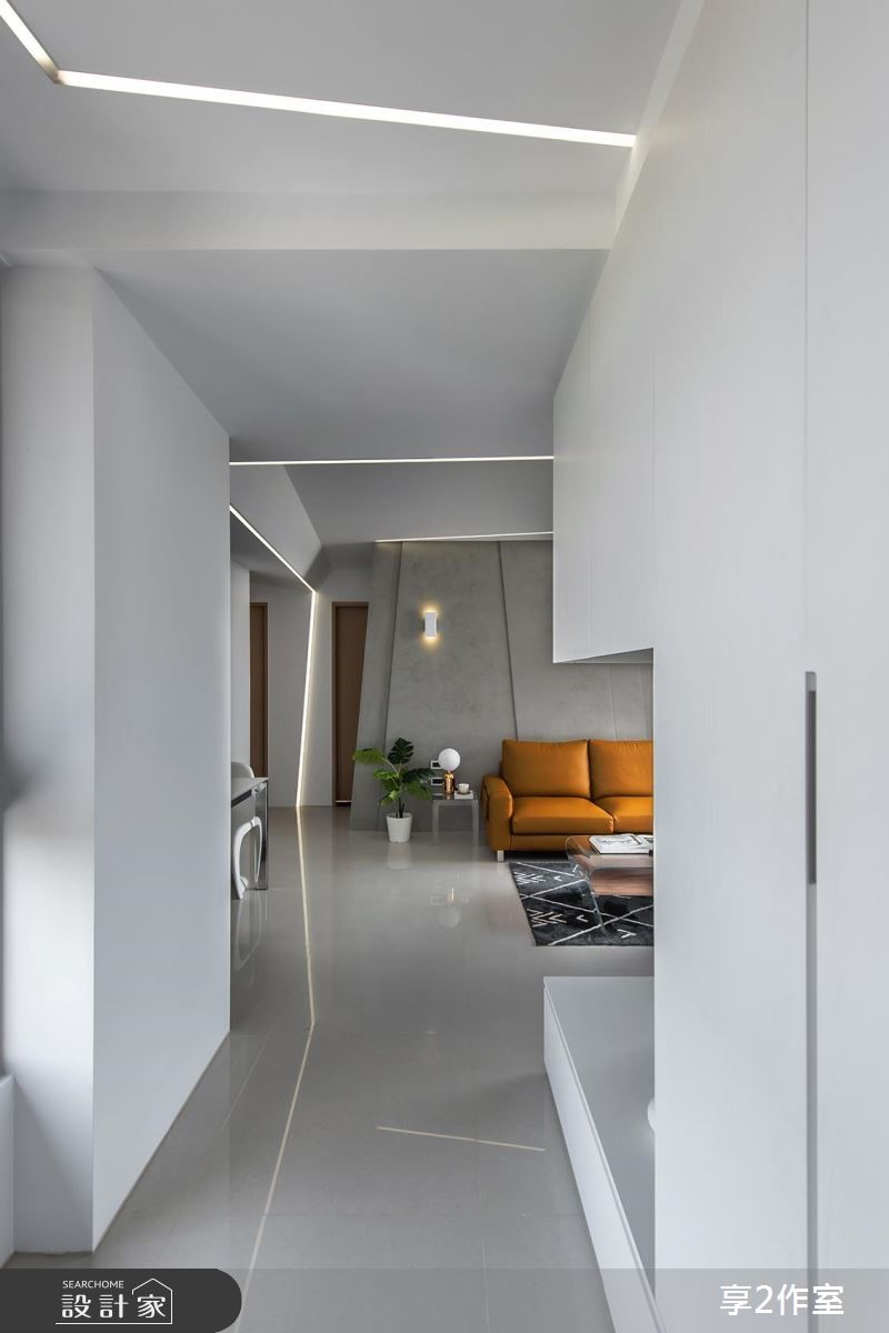 20坪新成屋(5年以下)＿現代風玄關案例圖片＿享享室內設計＿享享_02之1