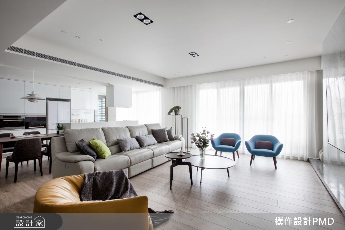 60坪老屋(16~30年)＿現代風客廳餐廳案例圖片＿樸作設計有限公司/PMD＿樸作_01之3