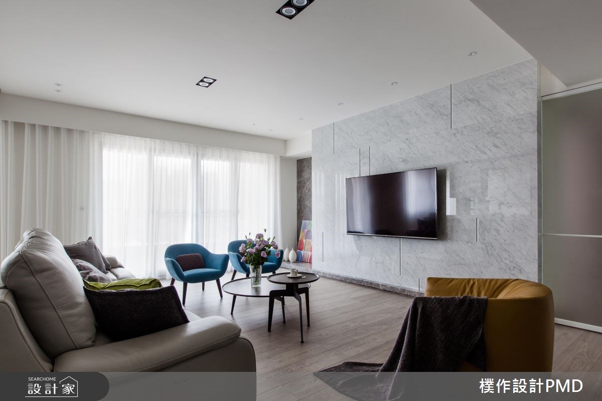 60坪老屋(16~30年)＿現代風客廳案例圖片＿樸作設計有限公司/PMD＿樸作_01之7