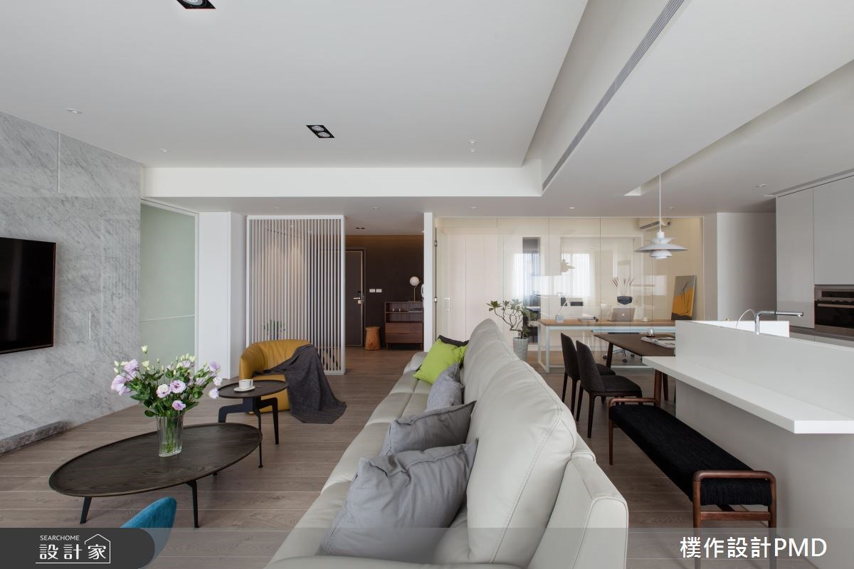 60坪老屋(16~30年)＿現代風客廳餐廳廚房吧檯案例圖片＿樸作設計有限公司/PMD＿樸作_01之8