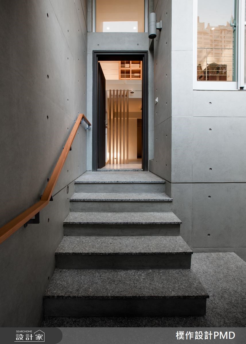 70坪老屋(16~30年)＿簡約風樓梯案例圖片＿樸作設計有限公司/PMD＿樸作_03之4