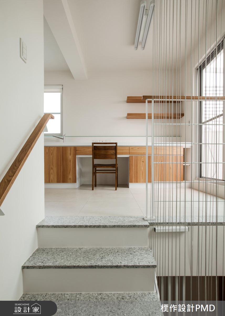 70坪老屋(16~30年)＿簡約風樓梯工作區案例圖片＿樸作設計有限公司/PMD＿樸作_03之33