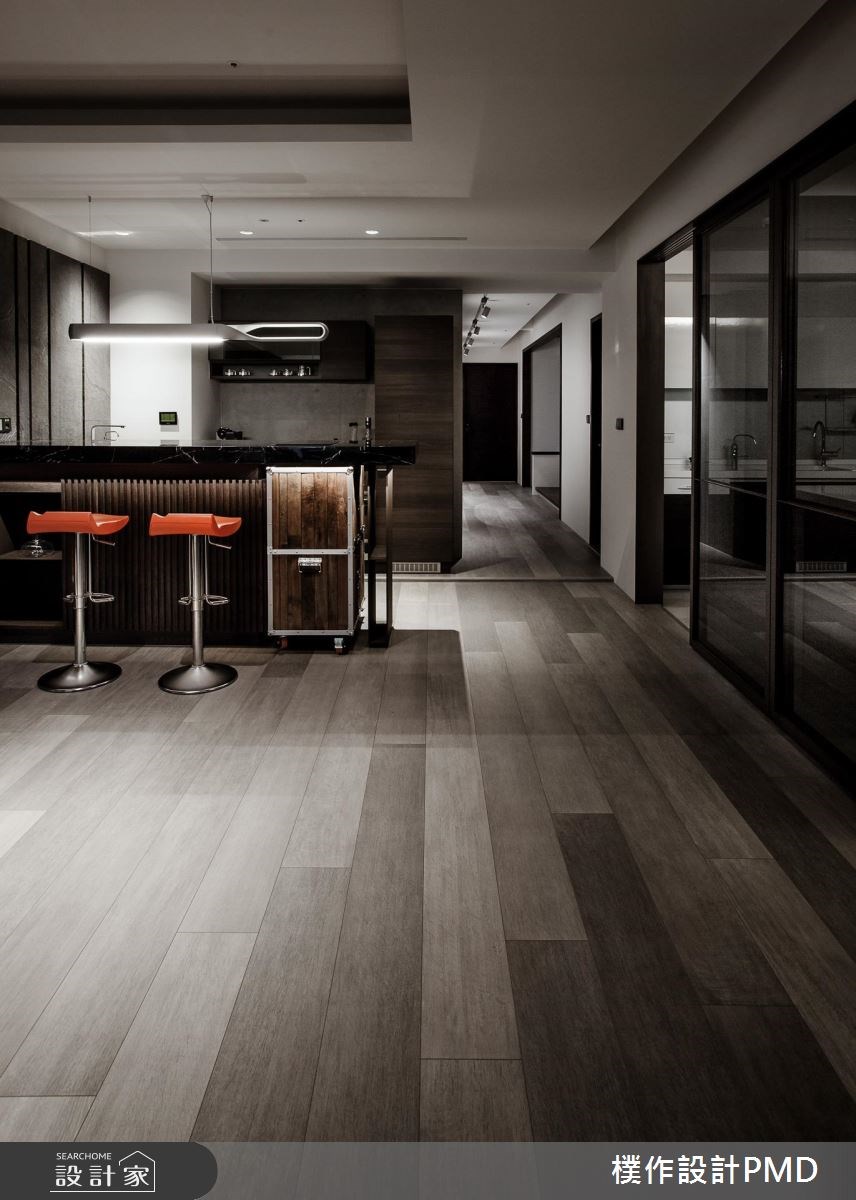 60坪新成屋(5年以下)＿現代風吧檯走廊案例圖片＿樸作設計有限公司/PMD＿樸作_04之10