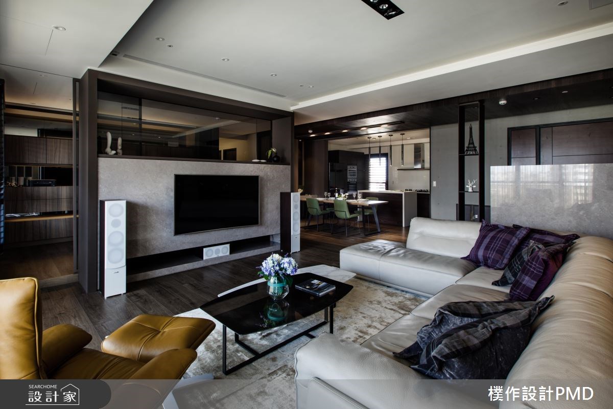 60坪新成屋(5年以下)＿混搭風客廳餐廳廚房吧檯案例圖片＿樸作設計有限公司/PMD＿樸作_06之3