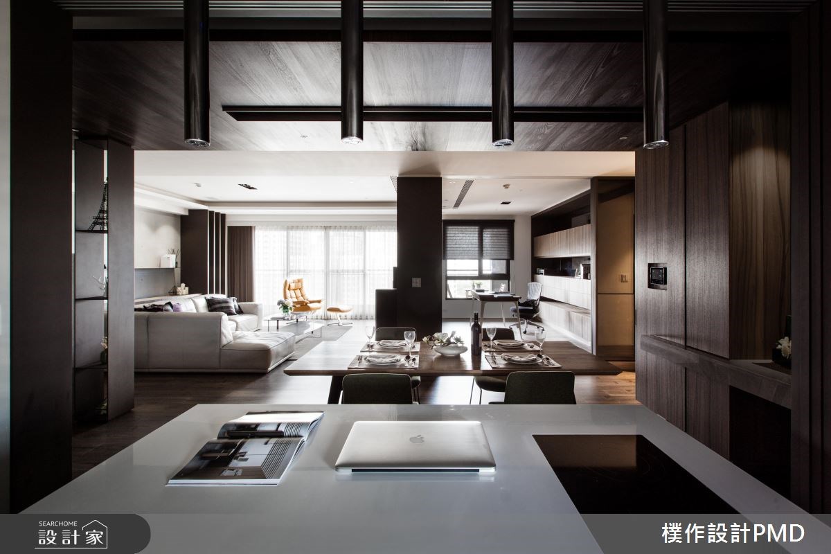 60坪新成屋(5年以下)＿混搭風客廳餐廳吧檯案例圖片＿樸作設計有限公司/PMD＿樸作_06之16