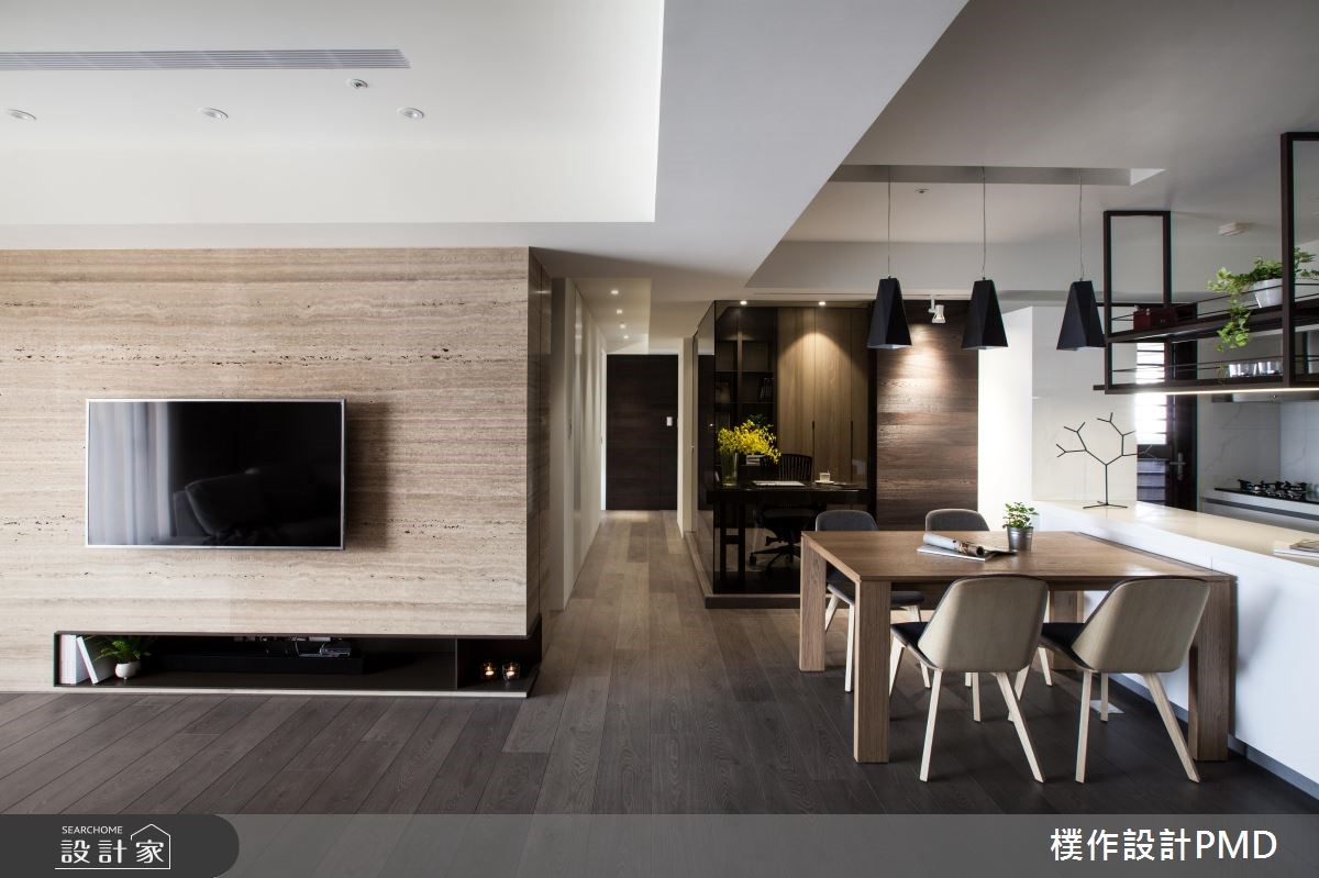 26坪新成屋(5年以下)＿現代風客廳餐廳廚房吧檯走廊案例圖片＿樸作設計有限公司/PMD＿樸作_08之4