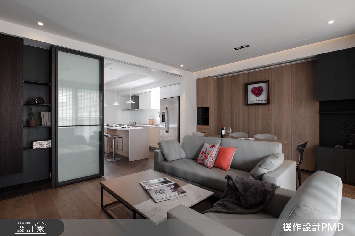 85坪新成屋(5年以下)＿現代風客廳餐廳廚房吧檯案例圖片＿樸作設計有限公司/PMD＿樸作_09之8