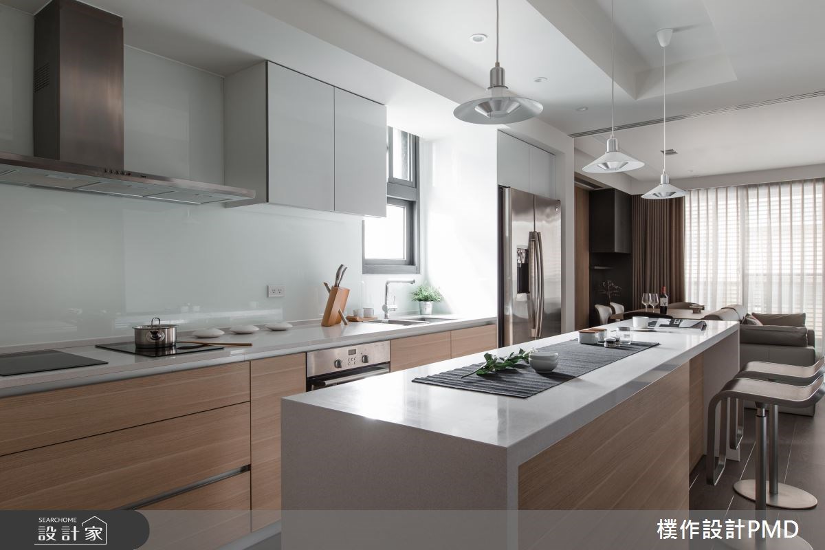 85坪新成屋(5年以下)＿現代風廚房吧檯案例圖片＿樸作設計有限公司/PMD＿樸作_09之13