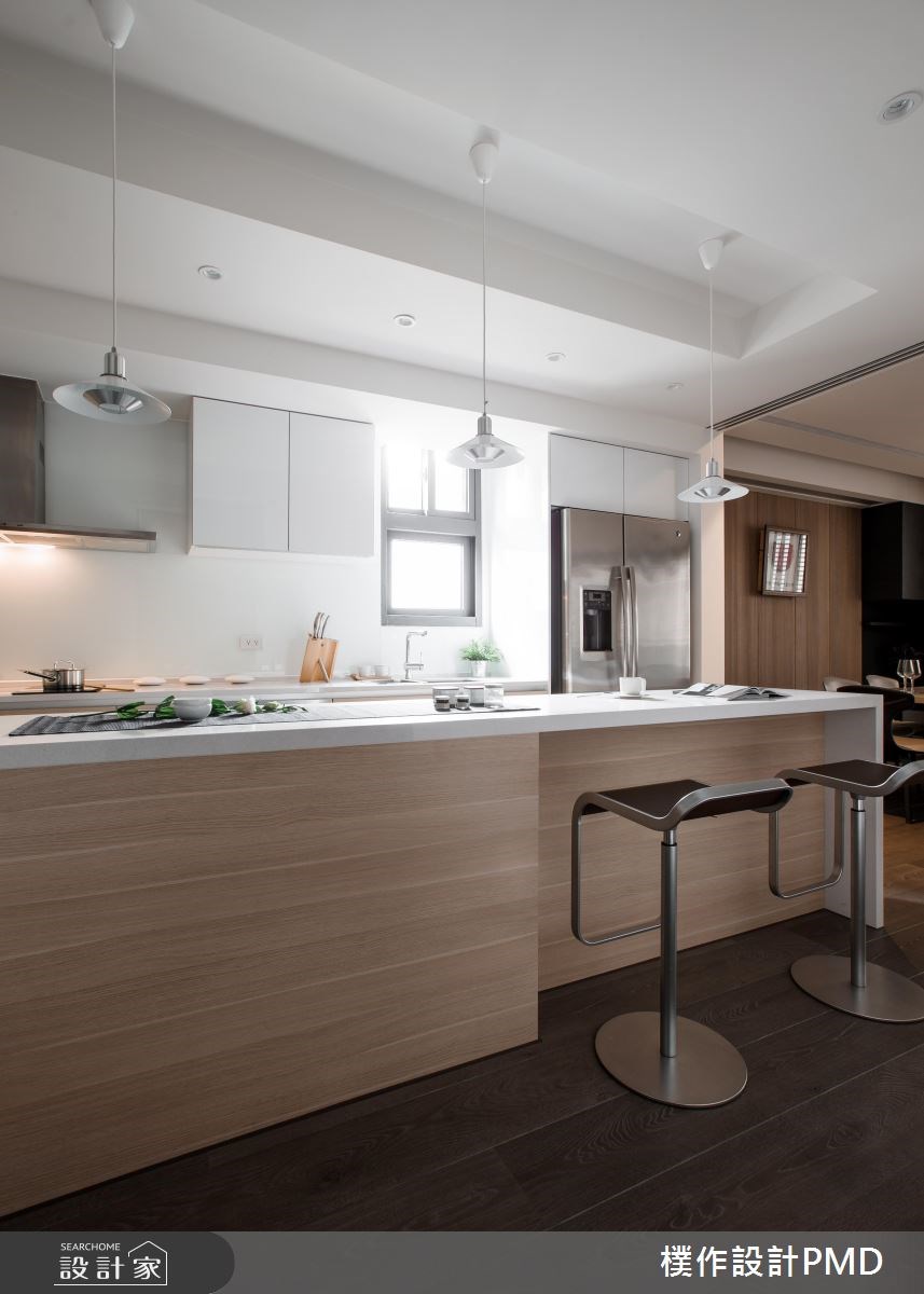 85坪新成屋(5年以下)＿現代風廚房吧檯案例圖片＿樸作設計有限公司/PMD＿樸作_09之16
