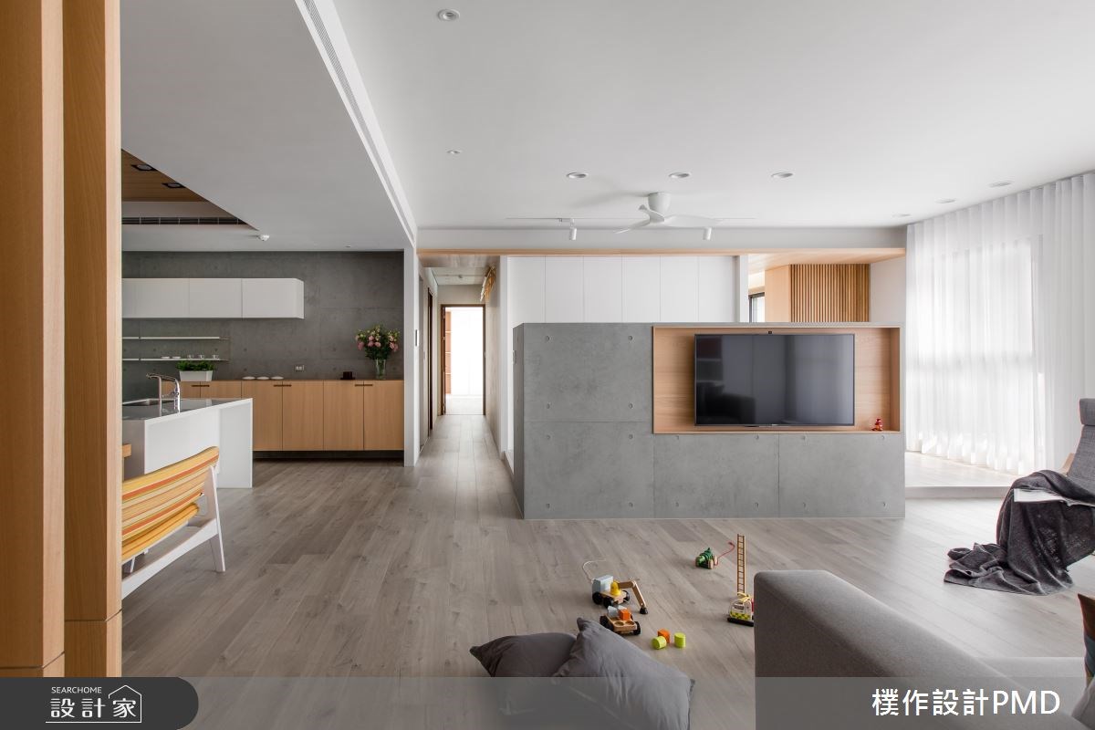 85坪新成屋(5年以下)＿休閒風客廳廚房吧檯案例圖片＿樸作設計有限公司/PMD＿樸作_10之5