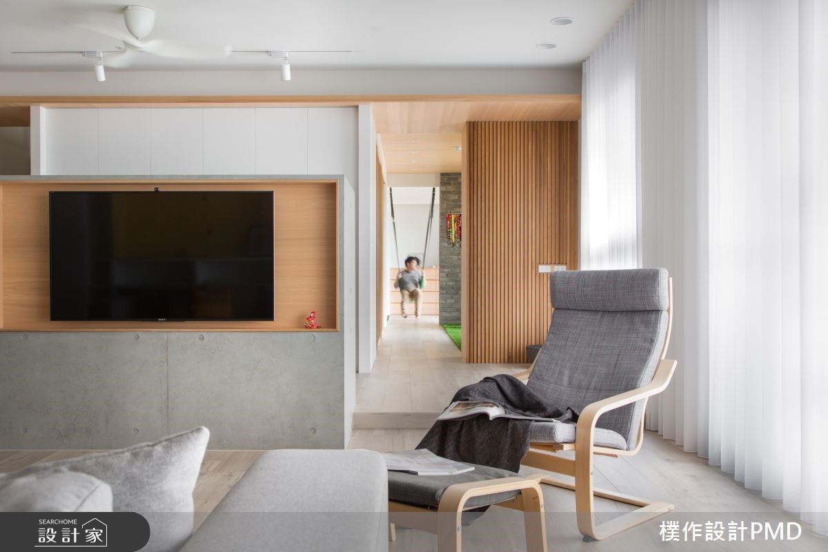 85坪新成屋(5年以下)＿休閒風客廳走廊案例圖片＿樸作設計有限公司/PMD＿樸作_10之9