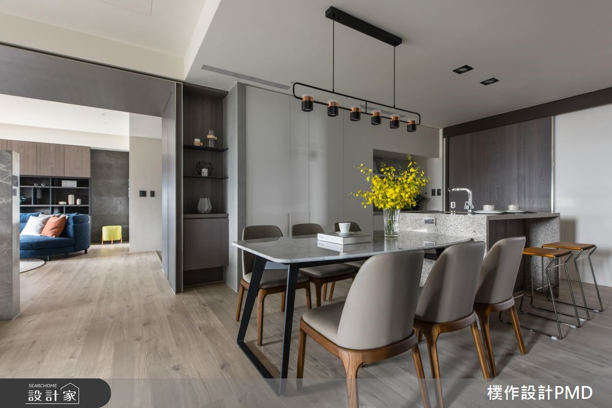 60坪預售屋＿現代風餐廳案例圖片＿樸作設計有限公司/PMD＿樸作_12之18