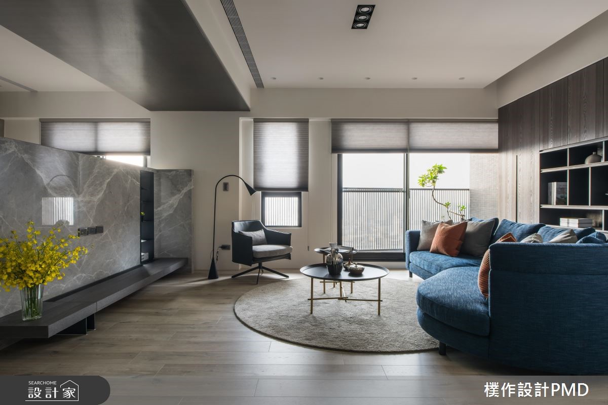 60坪預售屋＿現代風客廳案例圖片＿樸作設計有限公司/PMD＿樸作_12之4