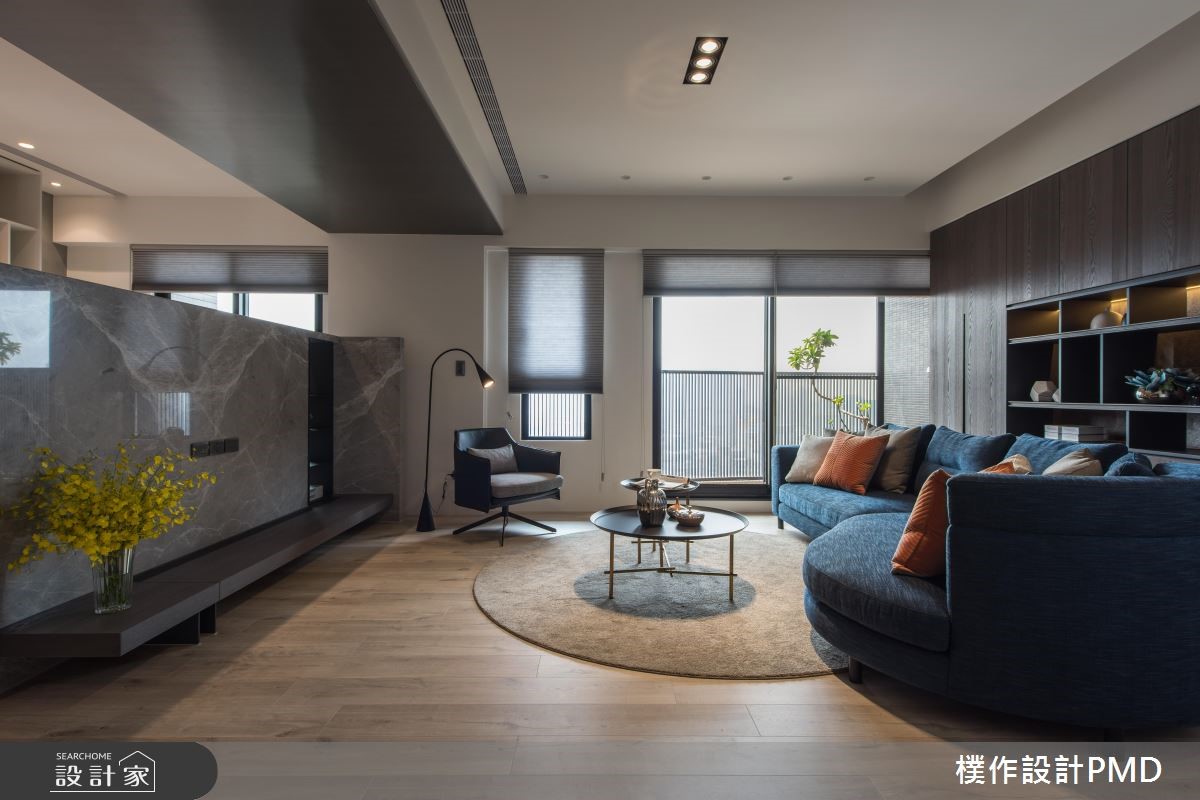 60坪預售屋＿現代風客廳案例圖片＿樸作設計有限公司/PMD＿樸作_12之36