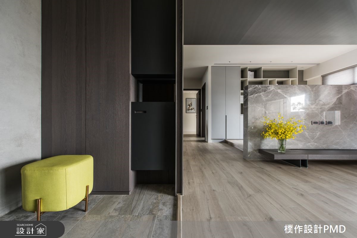 60坪預售屋＿現代風玄關案例圖片＿樸作設計有限公司/PMD＿樸作_12之1