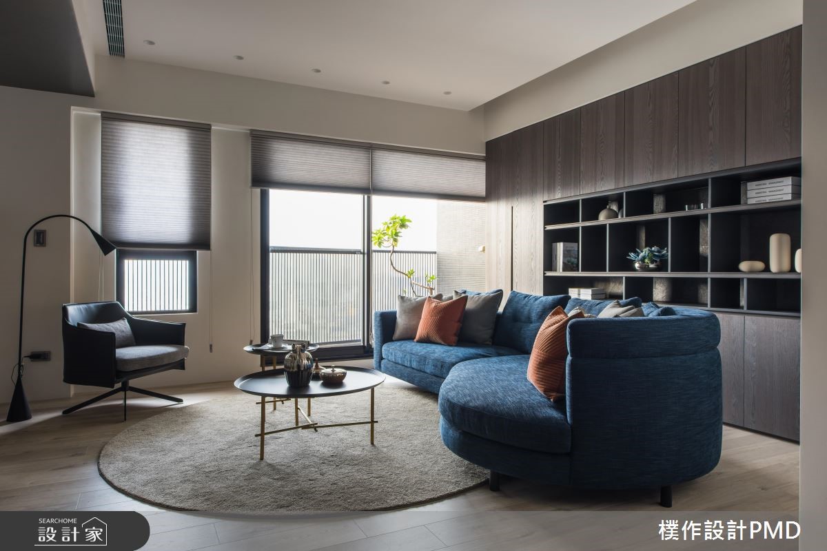 60坪預售屋＿現代風客廳案例圖片＿樸作設計有限公司/PMD＿樸作_12之7