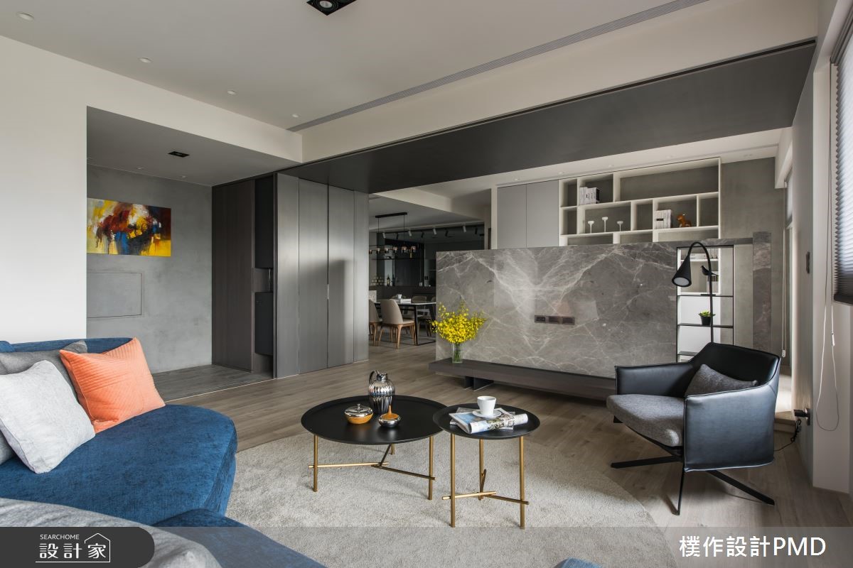60坪預售屋＿現代風客廳案例圖片＿樸作設計有限公司/PMD＿樸作_12之6