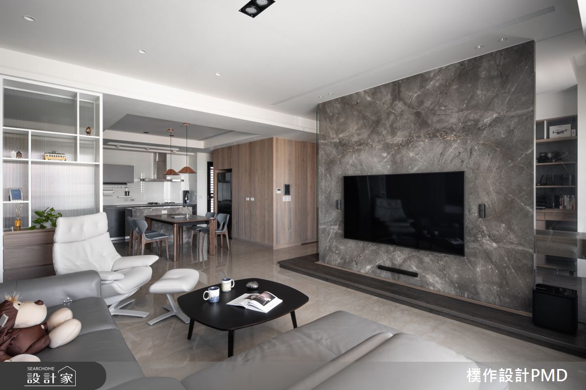 44坪新成屋(5年以下)＿現代簡約客廳案例圖片＿樸作設計有限公司/PMD＿樸作_15之9