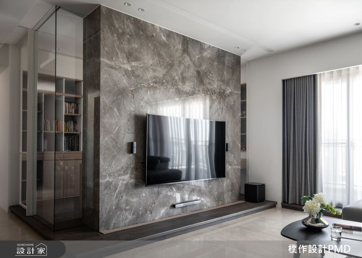 44坪新成屋(5年以下)＿現代簡約客廳案例圖片＿樸作設計有限公司/PMD＿樸作_15之8