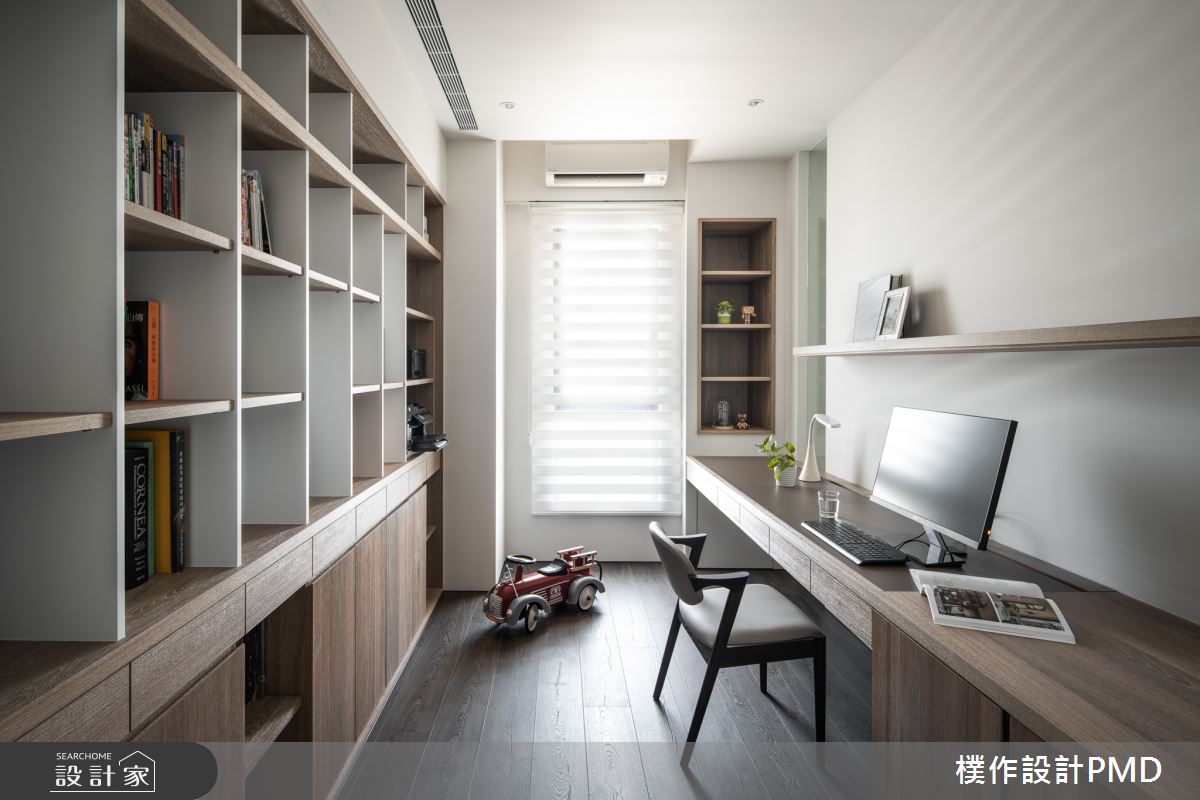 44坪新成屋(5年以下)＿現代簡約書房案例圖片＿樸作設計有限公司/PMD＿樸作_15之16