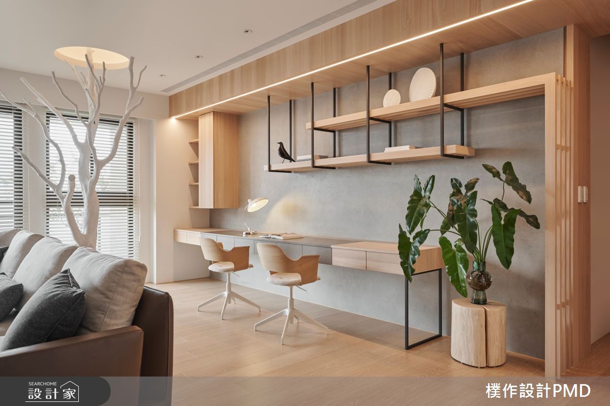 60坪新成屋(5年以下)＿北歐風客廳書房案例圖片＿樸作設計有限公司/PMD＿樸作_28之15