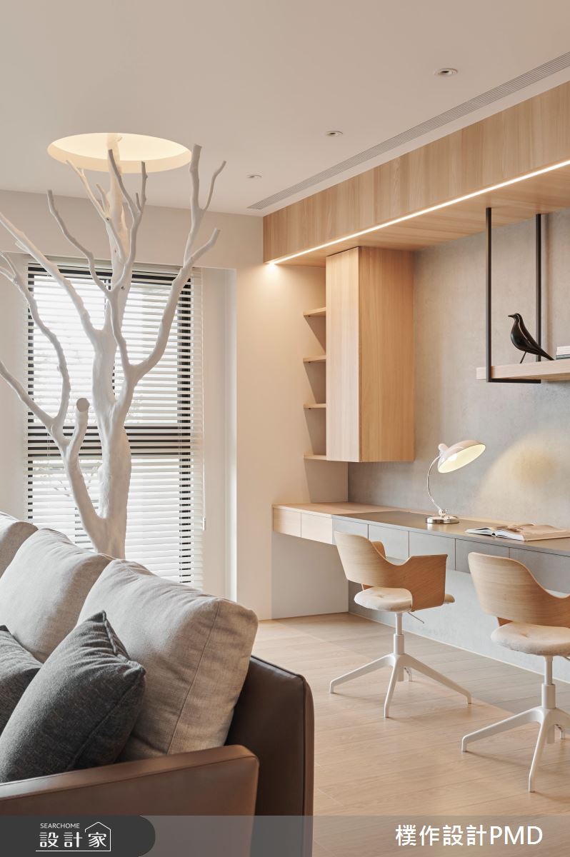 60坪新成屋(5年以下)＿北歐風客廳書房案例圖片＿樸作設計有限公司/PMD＿樸作_28之16