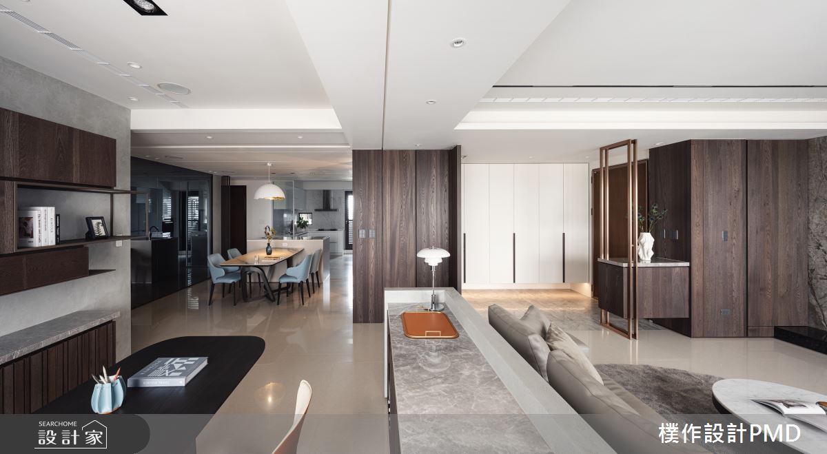 97坪新成屋(5年以下)＿奢華風玄關客廳餐廳廚房書房中島案例圖片＿樸作設計有限公司/PMD＿樸作_29之6
