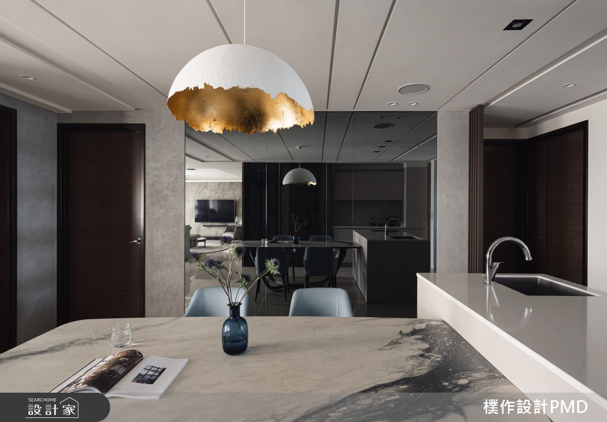 97坪新成屋(5年以下)＿奢華風餐廳中島案例圖片＿樸作設計有限公司/PMD＿樸作_29之10
