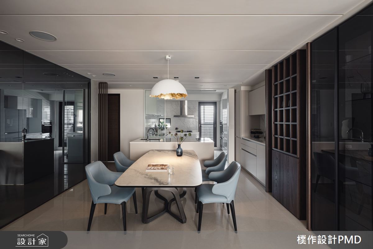97坪新成屋(5年以下)＿奢華風餐廳廚房中島案例圖片＿樸作設計有限公司/PMD＿樸作_29之9