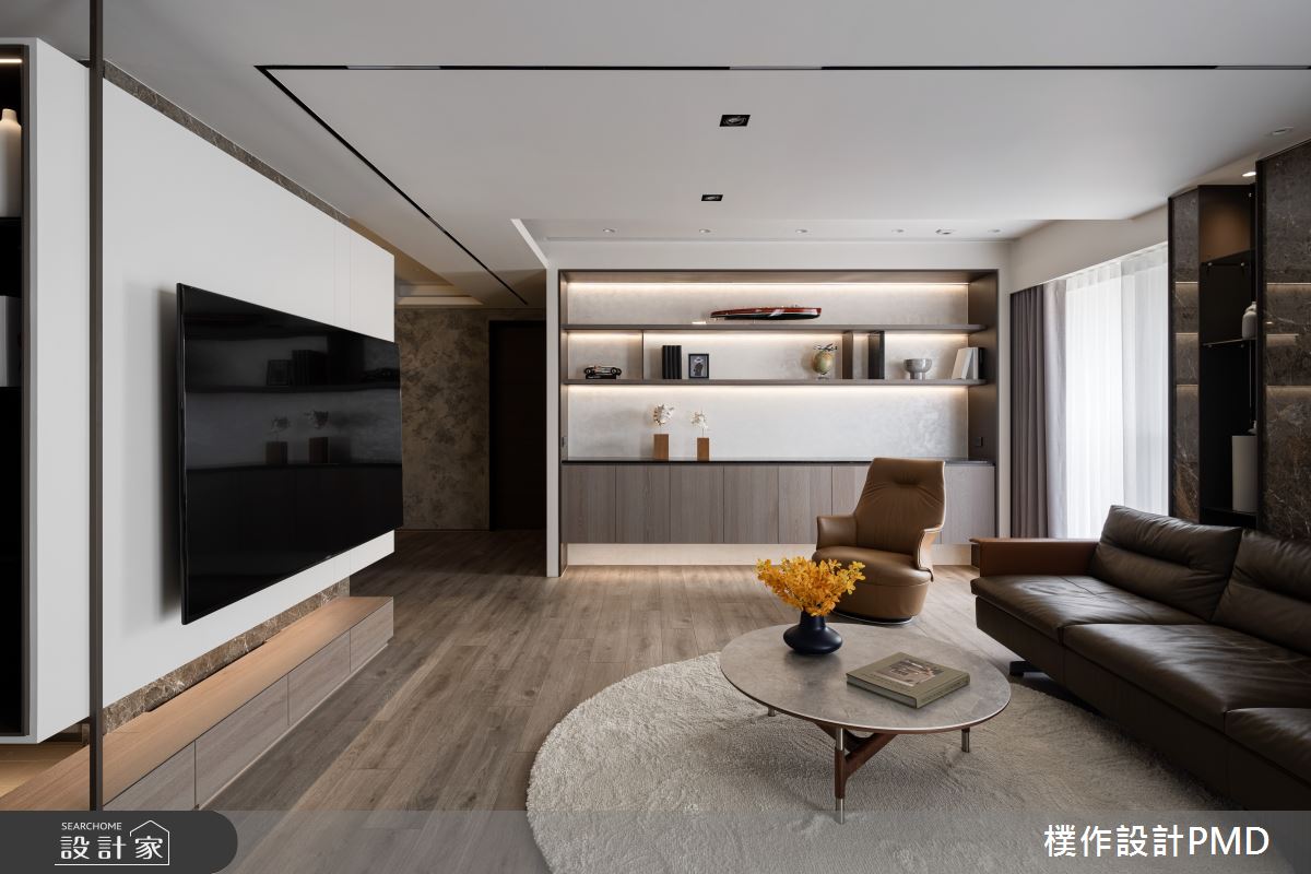 43坪新成屋(5年以下)＿現代風客廳案例圖片＿樸作設計有限公司/PMD＿樸作_30之7