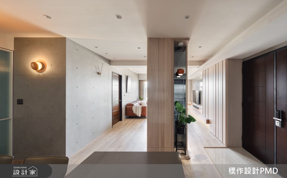 40坪新成屋(5年以下)＿混搭風玄關客廳案例圖片＿樸作設計有限公司/PMD＿樸作_31之1
