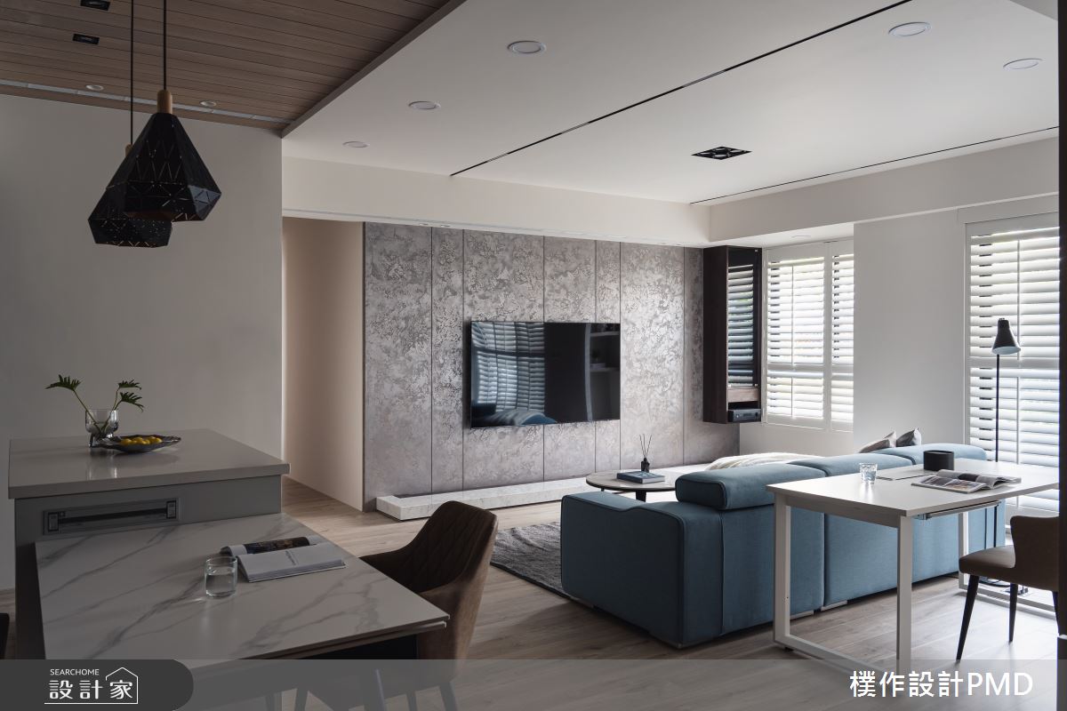 30坪新成屋(5年以下)＿簡約風客廳餐廳工作區案例圖片＿樸作設計有限公司/PMD＿樸作_32之2