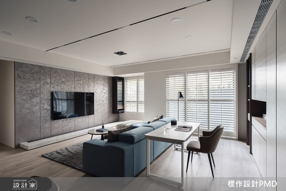 30坪新成屋(5年以下)＿簡約風客廳書房案例圖片＿樸作設計有限公司/PMD＿樸作_32之4