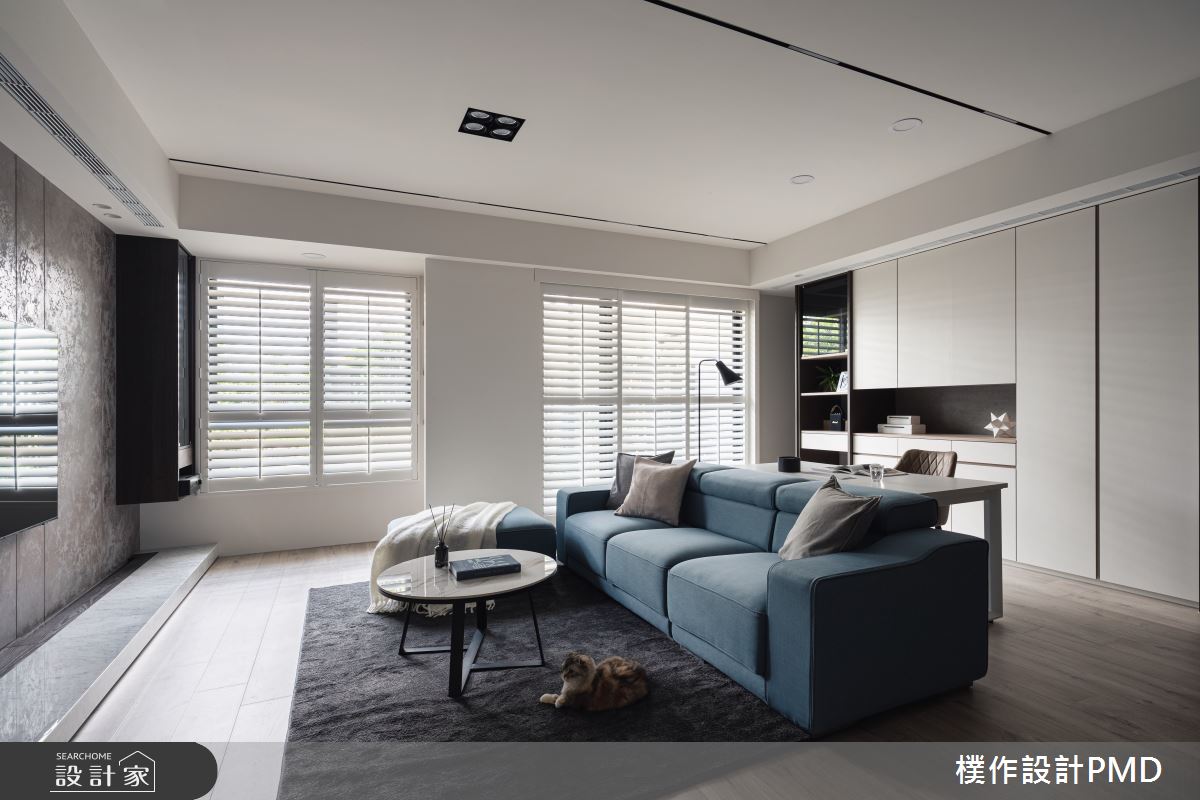 30坪新成屋(5年以下)＿簡約風客廳書房案例圖片＿樸作設計有限公司/PMD＿樸作_32之9
