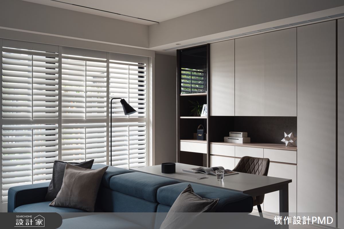30坪新成屋(5年以下)＿簡約風客廳工作區案例圖片＿樸作設計有限公司/PMD＿樸作_32之8