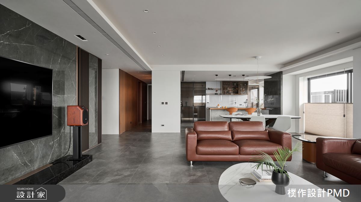 毛胚屋＿現代風客廳餐廳中島案例圖片＿樸作設計有限公司/PMD＿樸作_35之1