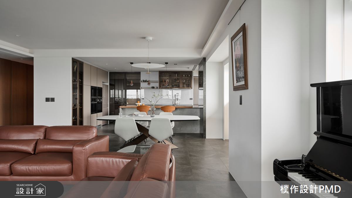 毛胚屋＿現代風客廳餐廳中島案例圖片＿樸作設計有限公司/PMD＿樸作_35之3