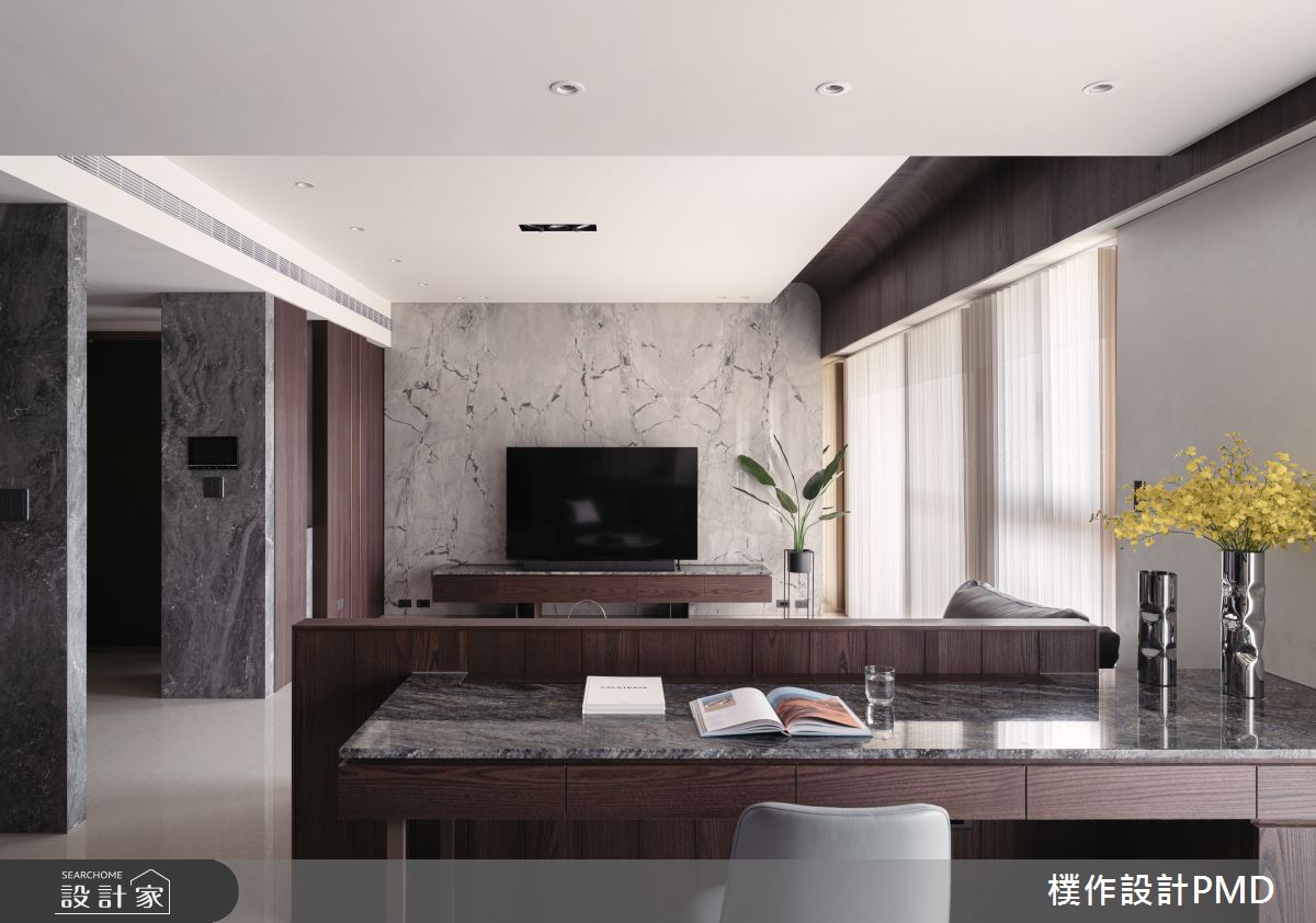 60坪新成屋(5年以下)＿奢華風客廳書房案例圖片＿樸作設計有限公司/PMD＿樸作_36之9