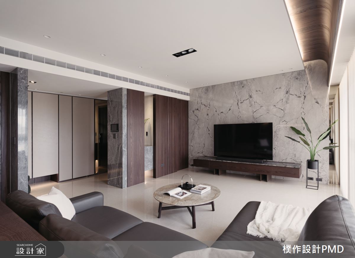 60坪新成屋(5年以下)＿奢華風玄關客廳案例圖片＿樸作設計有限公司/PMD＿樸作_36之5