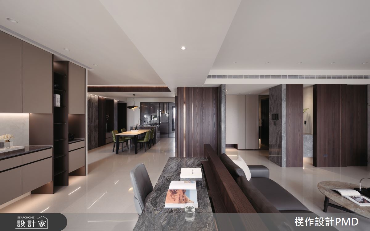 60坪新成屋(5年以下)＿奢華風玄關客廳餐廳書房案例圖片＿樸作設計有限公司/PMD＿樸作_36之8