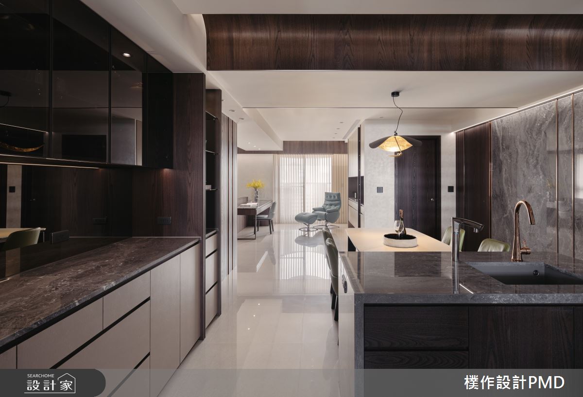 60坪新成屋(5年以下)＿奢華風餐廳中島案例圖片＿樸作設計有限公司/PMD＿樸作_36之13