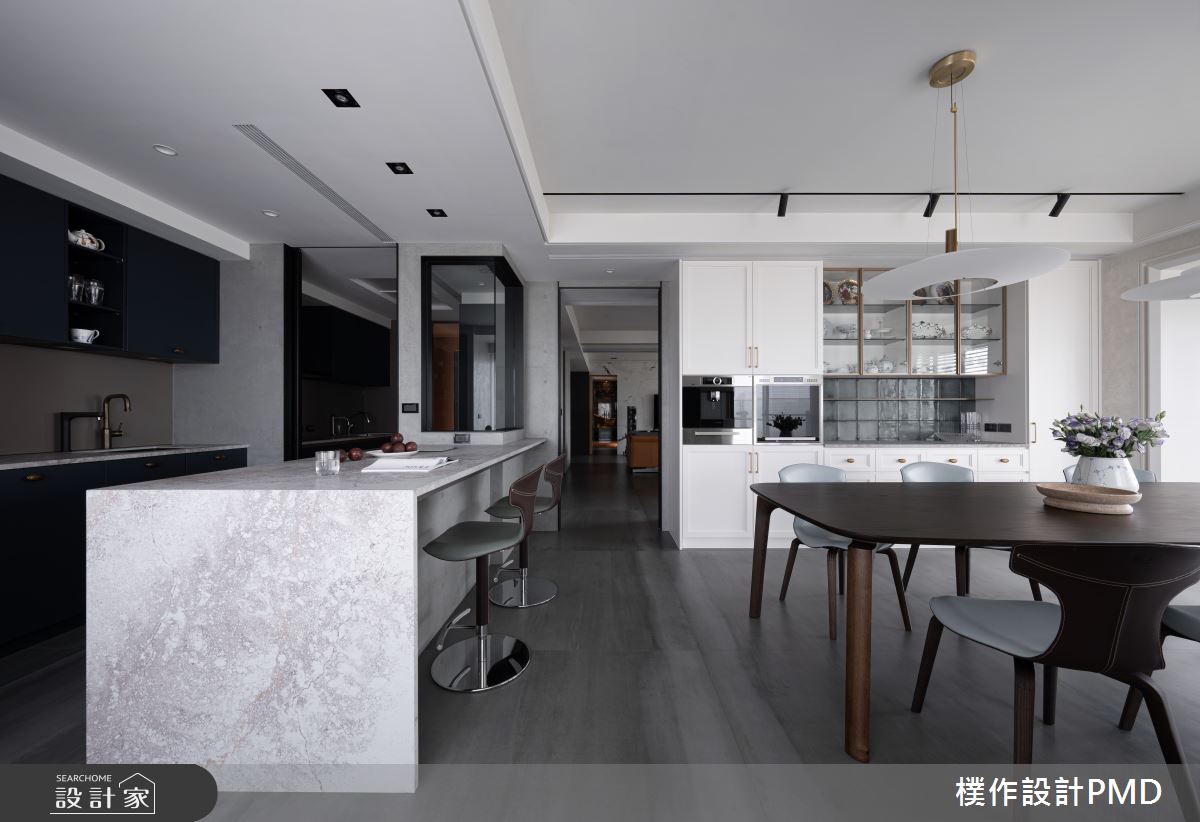 183坪毛胚屋＿現代風餐廳廚房中島案例圖片＿樸作設計有限公司/PMD＿樸作_38之12