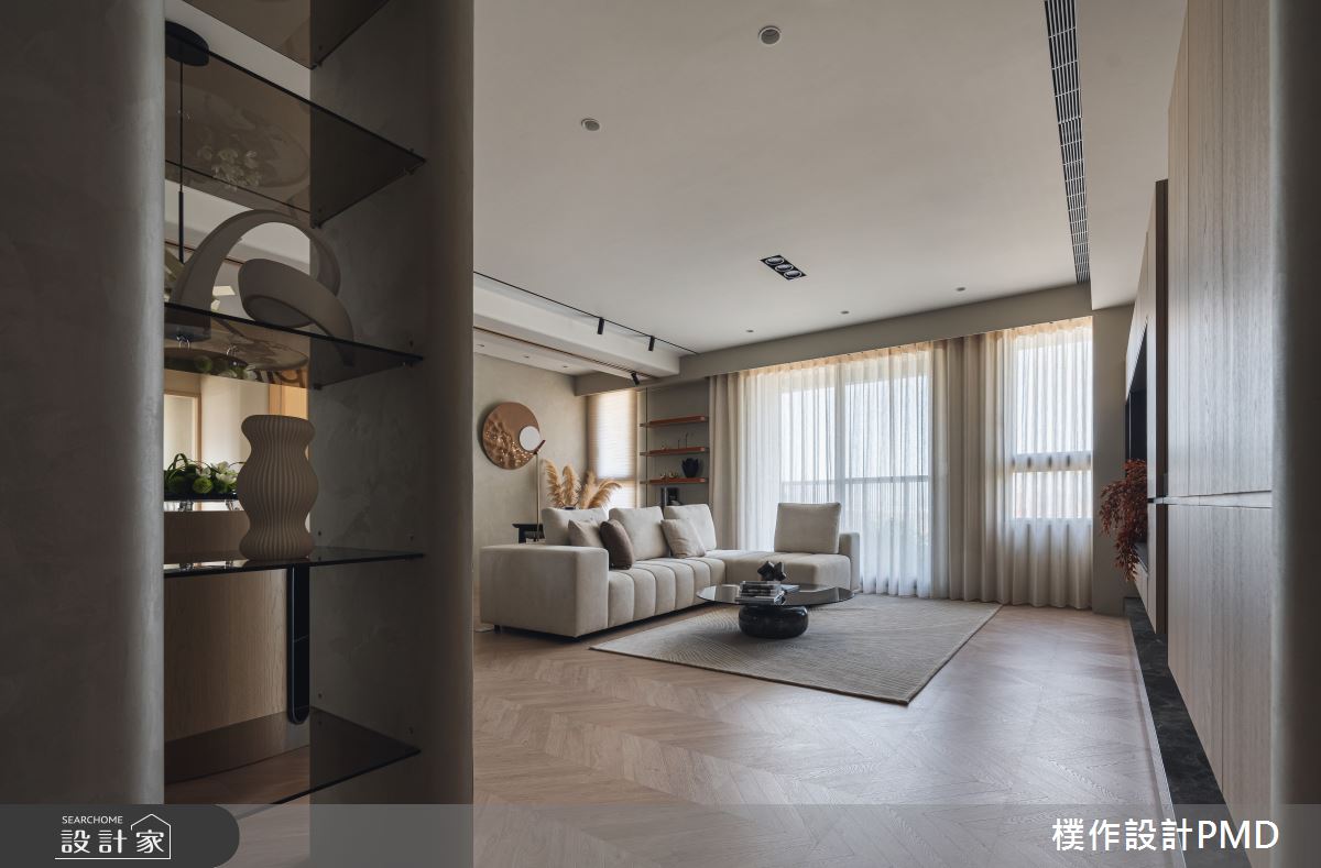 67坪新成屋(5年以下)＿混搭風玄關客廳案例圖片＿樸作設計有限公司/PMD＿樸作_39之1
