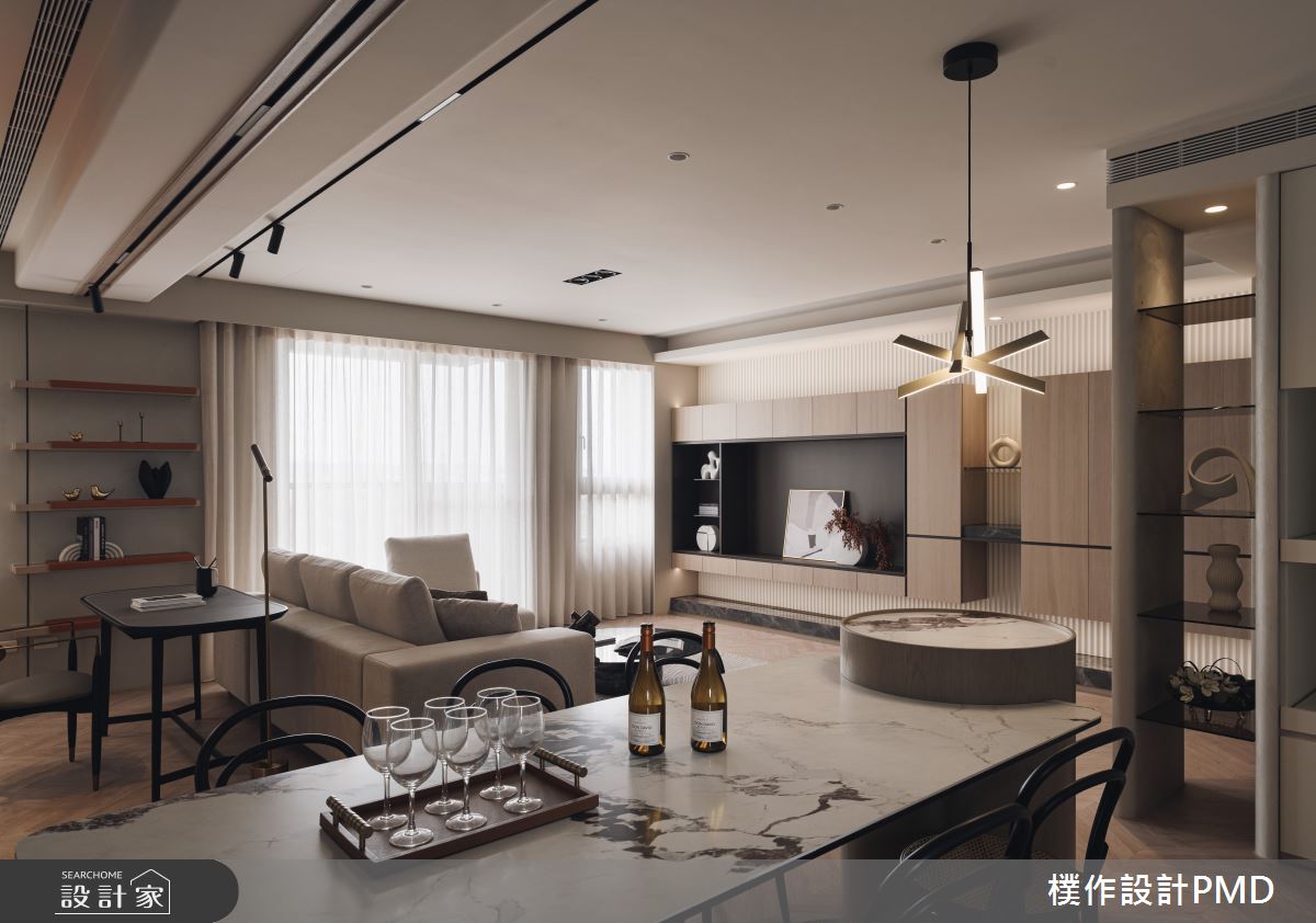 67坪新成屋(5年以下)＿混搭風客廳餐廳書房案例圖片＿樸作設計有限公司/PMD＿樸作_39之9