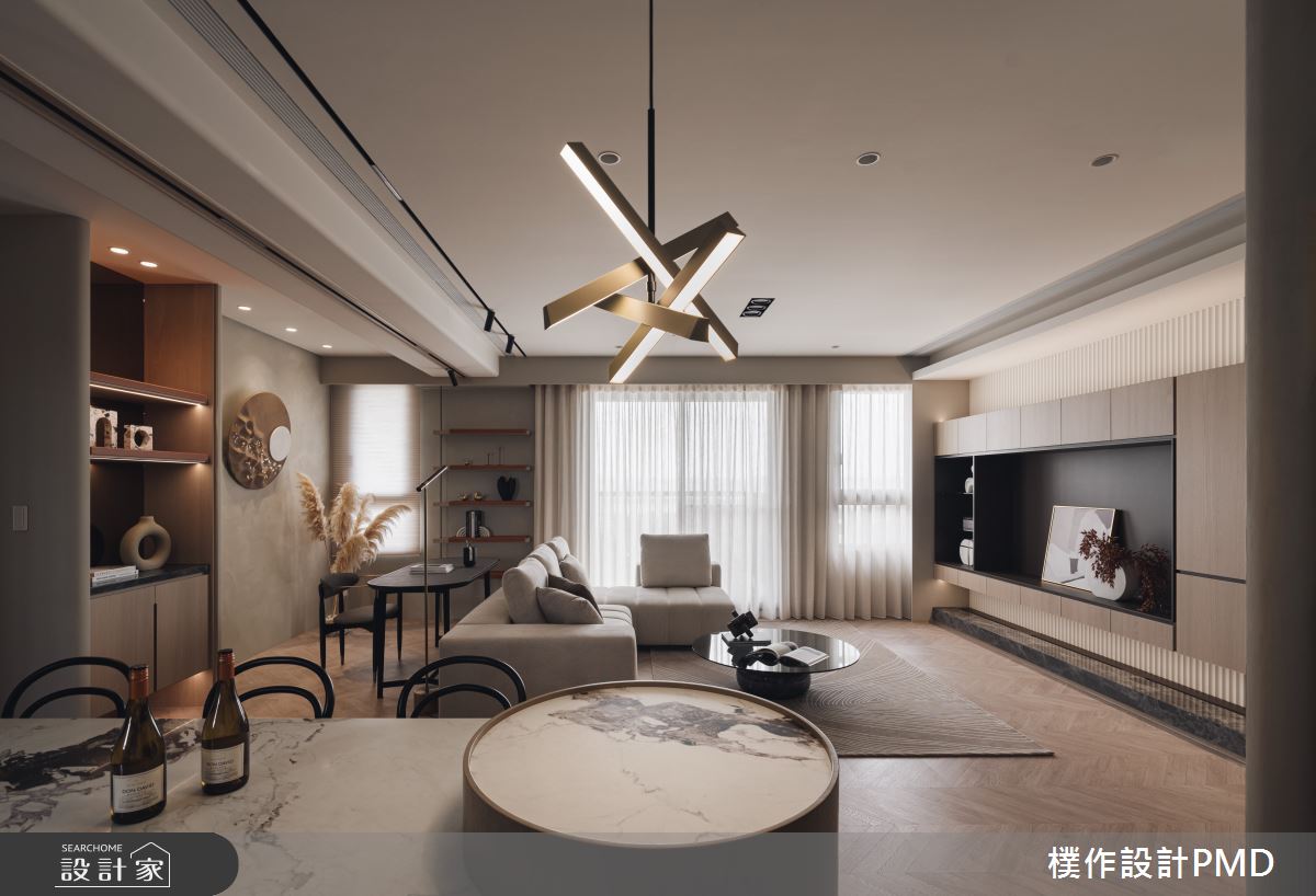 67坪新成屋(5年以下)＿混搭風客廳餐廳書房案例圖片＿樸作設計有限公司/PMD＿樸作_39之10