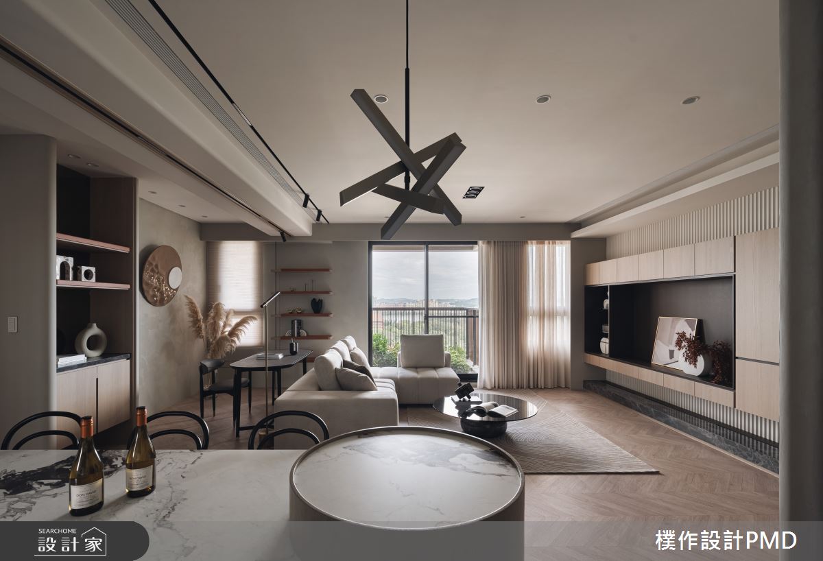 67坪新成屋(5年以下)＿混搭風客廳餐廳書房案例圖片＿樸作設計有限公司/PMD＿樸作_39之11