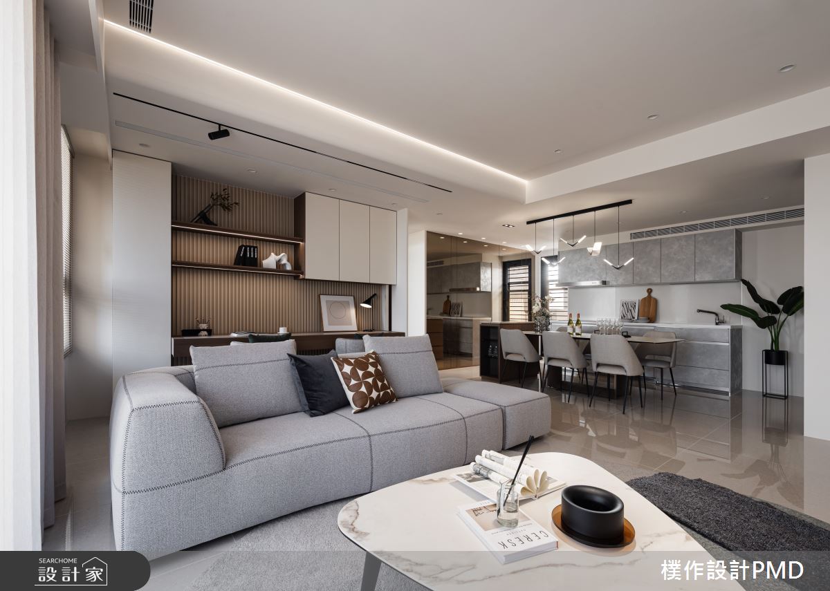67坪新成屋(5年以下)＿現代風客廳餐廳廚房中島案例圖片＿樸作設計有限公司/PMD＿樸作_40之5